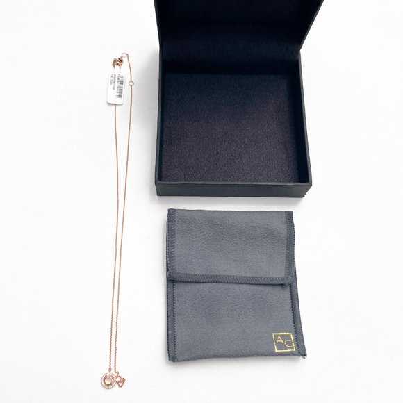 Astley Clarke 14K Rose Gold Opal & Diamond Pendant - Picture 3 of 8